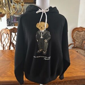 Ralph Lauren Polo Bear Fleece Hoodie . Size S  Brand New.